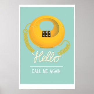Hello - call me again poster