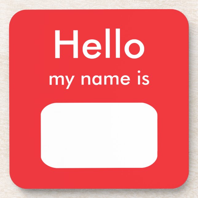 Hello Coasters Cold Hot Drinks Wine Cocktail Bar (Front)