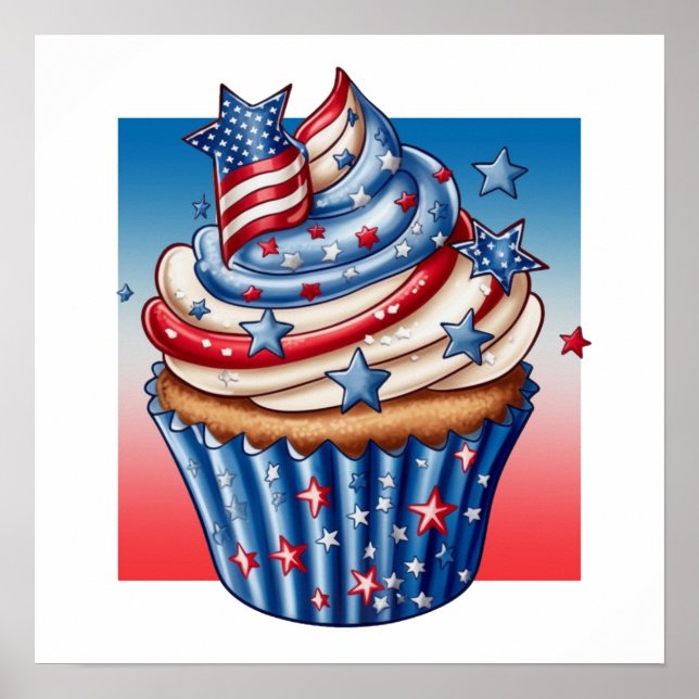 Hello Cupcake Poster (Front)