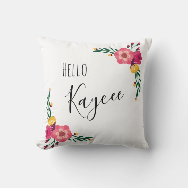 Hello Cushion (Front)