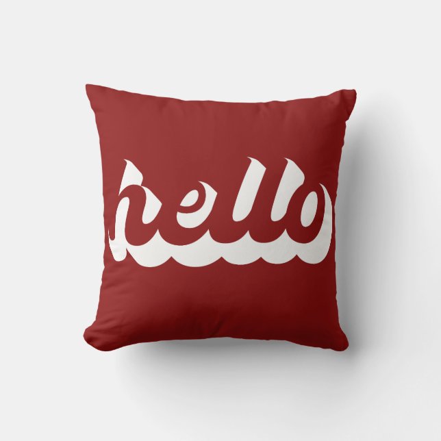 Hello Cushion (Front)