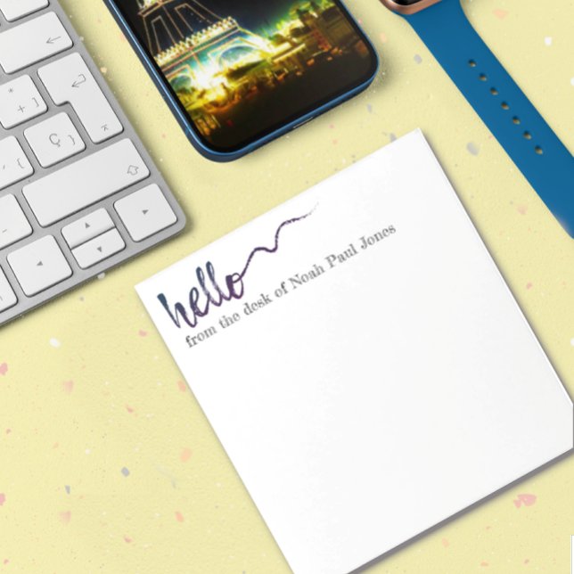 Hello Cute Colourful Hello Gifts Notepad (Creator Uploaded)