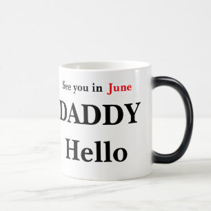 Hello Daddy Pregnancy Reveal Coffee Mug