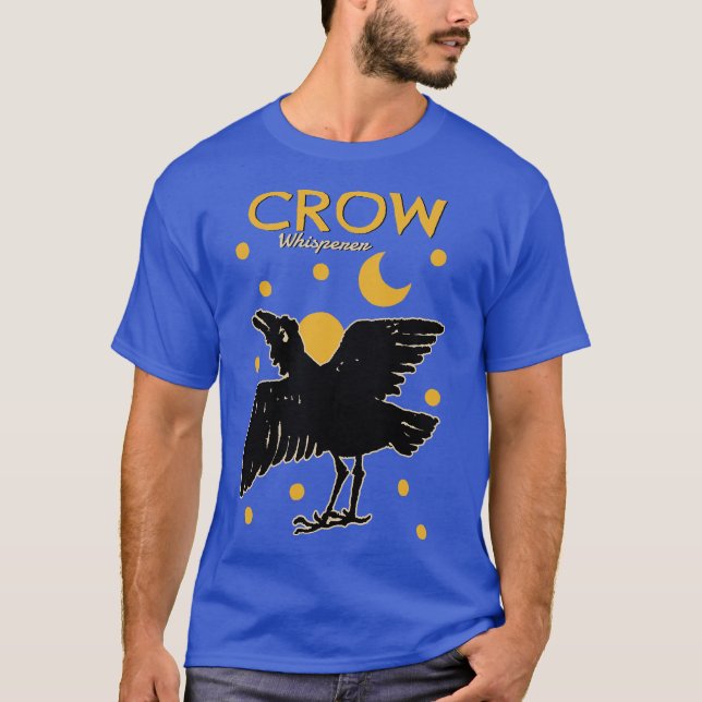 Hello Darkness Crow T-Shirt (Front)