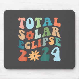 Hello Darkness Groovy Total Solar Illustration Mouse Pad