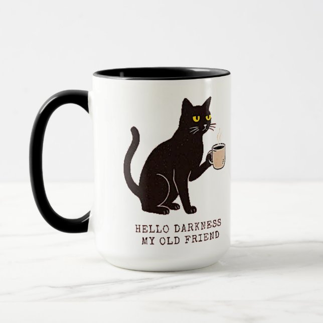 Hello Darkness Mug (Left)