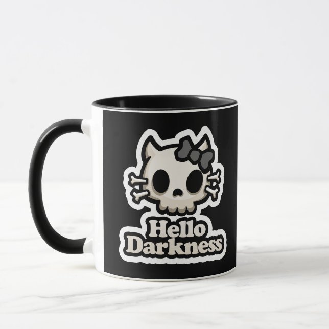 Hello Darkness Mug (Left)