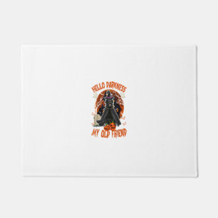 Hello Darkness My Black Labrador Retriever Dog Hal Doormat
