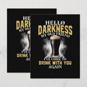 Hello Darkness My Old Friend Announcement