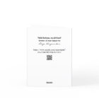 Hello Darkness, my old friend funny Card