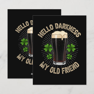 Hello Darkness My Old Friend Holiday Card