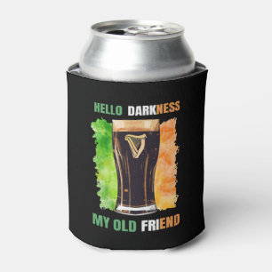 Hello Darkness My Old Friend Irish Stout Can Cooler