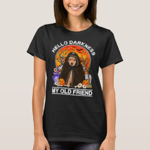 Hello Darkness My Old Friend Labrador Retriever Ha T-Shirt