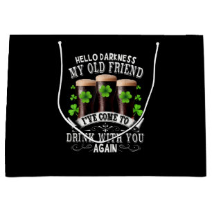 Hello Darkness My Old Friend Large Gift Bag