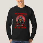 Hello Darkness My Old Friend Yorkshire Terrier T-Shirt<br><div class="desc">Hello Darkness My Old Friend Yorkshire Terrier Dog Halloween Shirt. Perfect gift for your dad,  mum,  papa,  men,  women,  friend and family members on Thanksgiving Day,  Christmas Day,  Mothers Day,  Fathers Day,  4th of July,  1776 Independent day,  Veterans Day,  Halloween Day,  Patrick's Day</div>