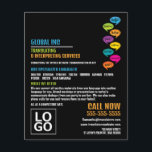 Hello Design, Translator & Interpreter Flyer<br><div class="desc">Hello Design,  Translator & Interpreter Advertising Flyers By The Business Card Store.</div>