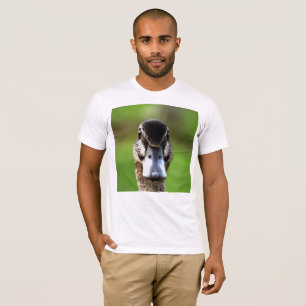Hello Ducky Quirky Duck Portrait T-Shirt