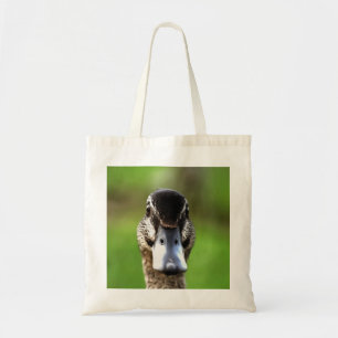 Hello Ducky Quirky Duck Portrait Tote Bag
