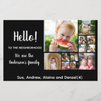 Hello,Editable We're New to the Neighborhood phot