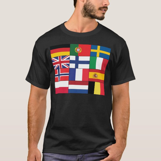 Hello Europe:) T-Shirt (Front)