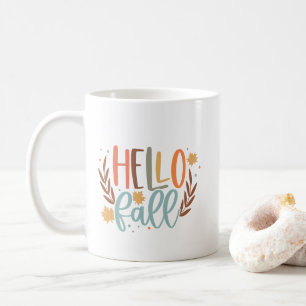 Hello Fall Autumn  Coffee Mug