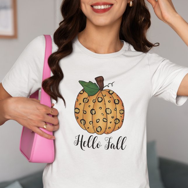 Hello Fall, Autumn Fall Vibes T-Shirt (Creator Uploaded)
