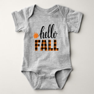 Hello Fall Baby Bodysuit