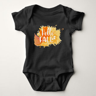 Hello Fall Baby outfit/Toddler tee