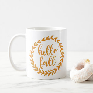 Hello Fall   Coffee Mug