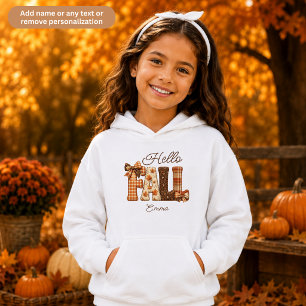 Hello Fall Cottagecore Patchwork Style Kids