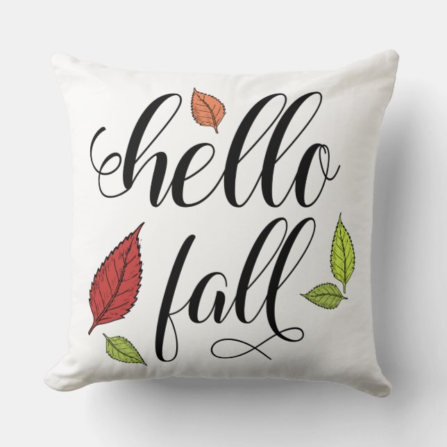 Hello Fall Cushion (Front)