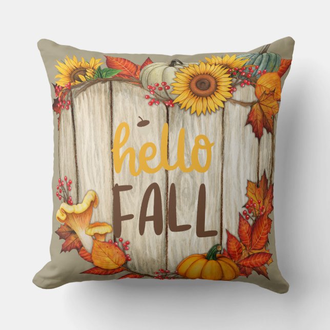 Hello Fall Cushion (Front)