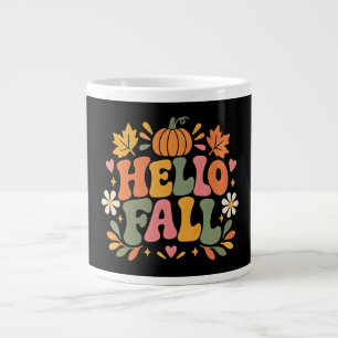 Hello Fall Large Coffee Mug
