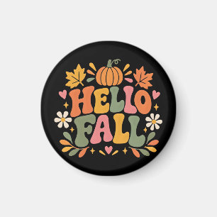 Hello Fall Magnet