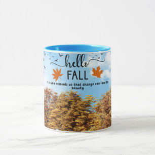 Hello Fall Mug: Embrace the Cosy Season Mug
