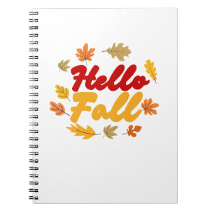 Hello Fall Notebook