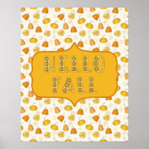 Hello Fall Poster