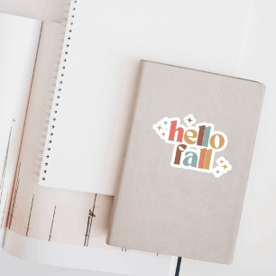 Hello Fall Retro Typography