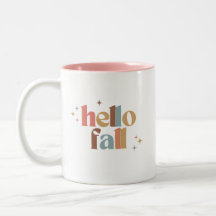 Hello Fall Retro Typography