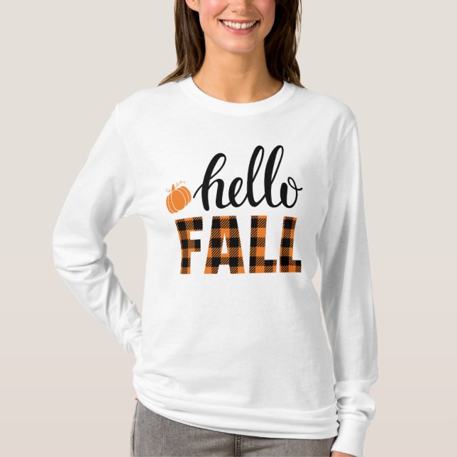 Hello Fall T-Shirt (Front)