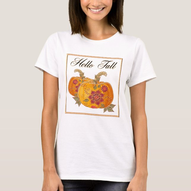 Hello Fall T-Shirt (Front)