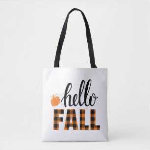 Hello Fall Tote Bag