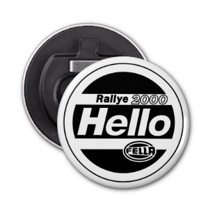 Hello Fella Rally Lights Bottle Opener