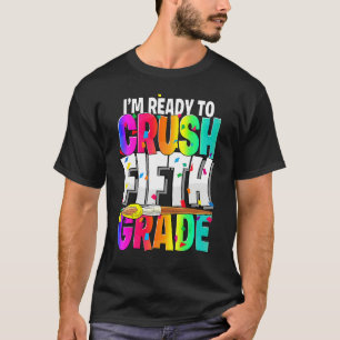 Hello Fifth Grade Back To School 5th Grade Team Cu T-Shirt