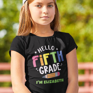 Hello fifth grade back to school T-Shirt
