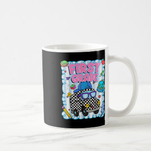 Hello First Grade Bus School Teacher Student Back Coffee Mug