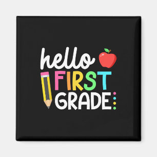 Hello First Grade Team 1st Grade Byck To School Te Magnet
