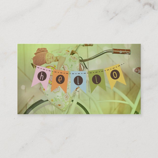 Hello Flags Business Cards (Front)