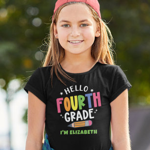 Hello fourth grade back to school T-Shirt