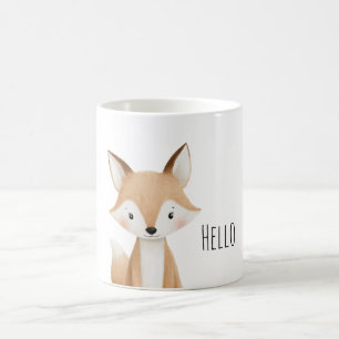 Hello Fox Coffee Mug